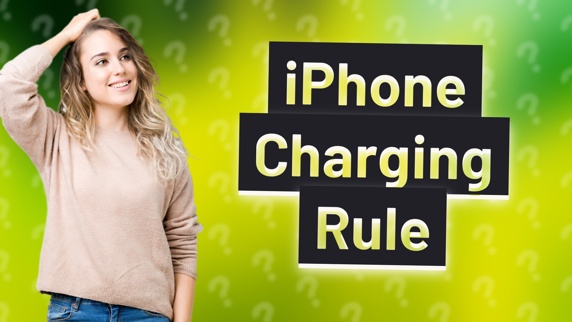 iPhone Charging Rule