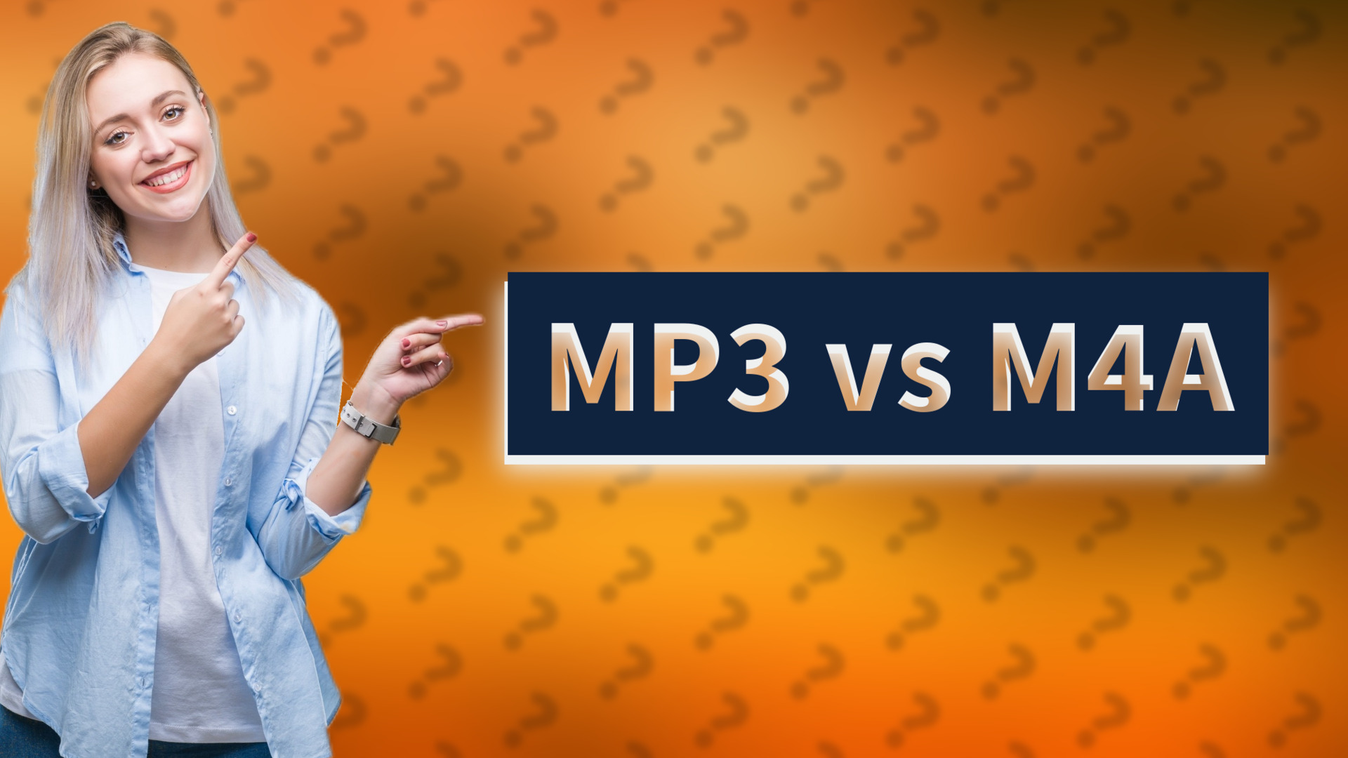 MP3 vs M4A