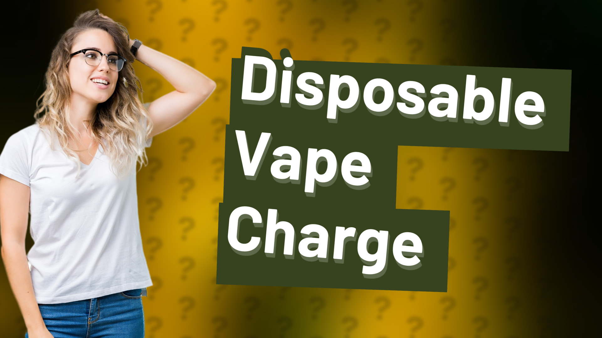 Disposable Vape Charge