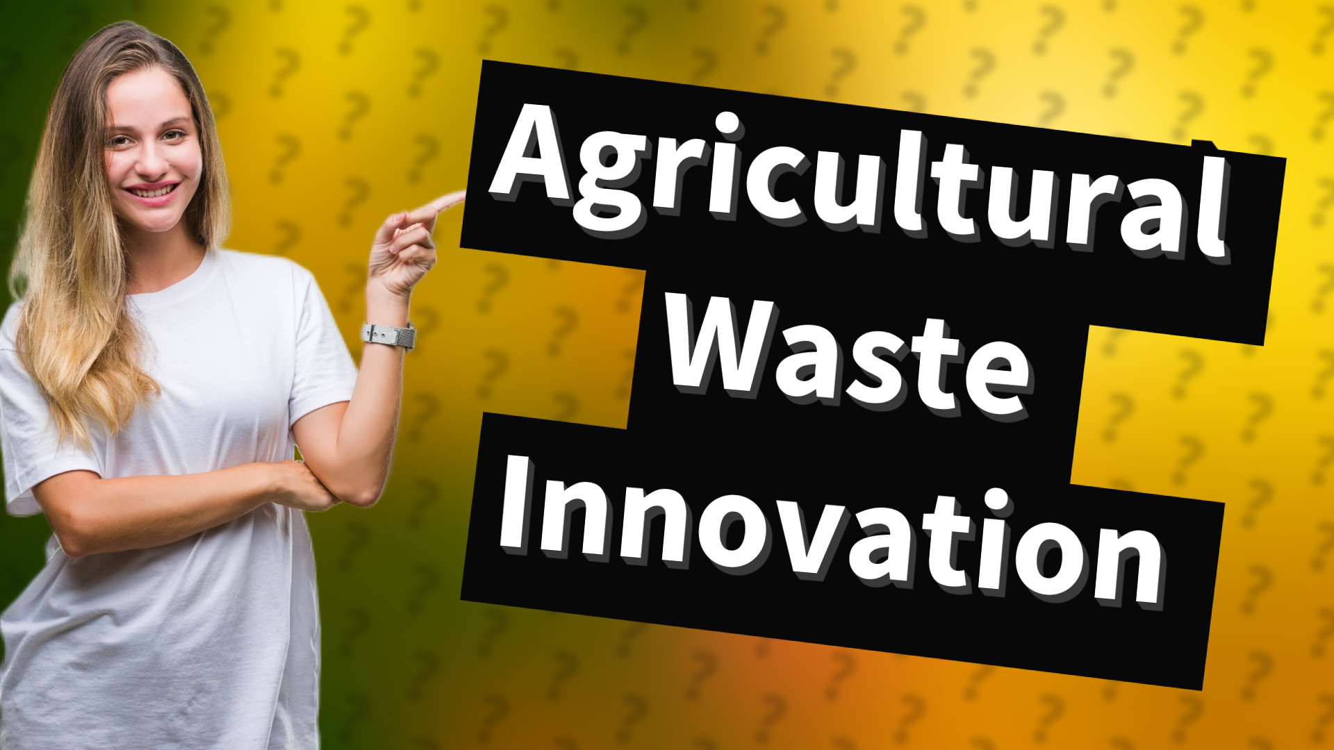 Agricultural Waste Innovation