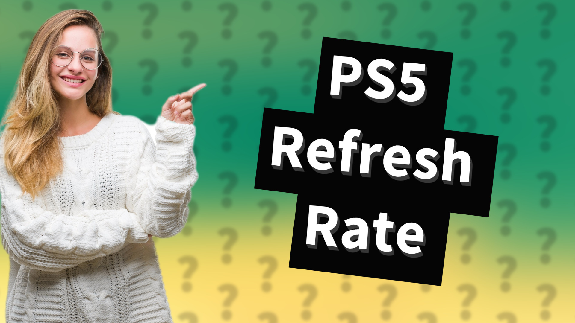 PS5 Refresh Rate