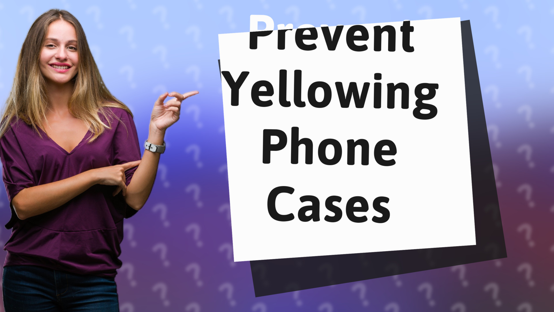 Prevent Yellowing Phone Cases