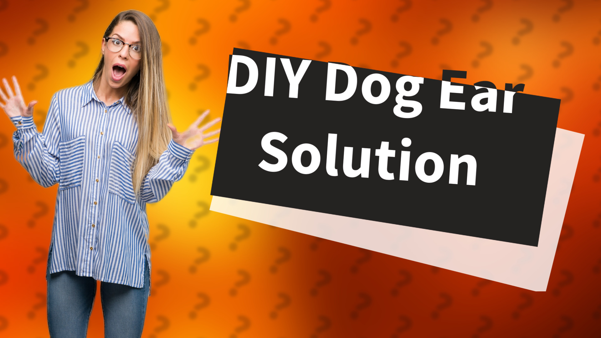 DIY Dog Ear Solution