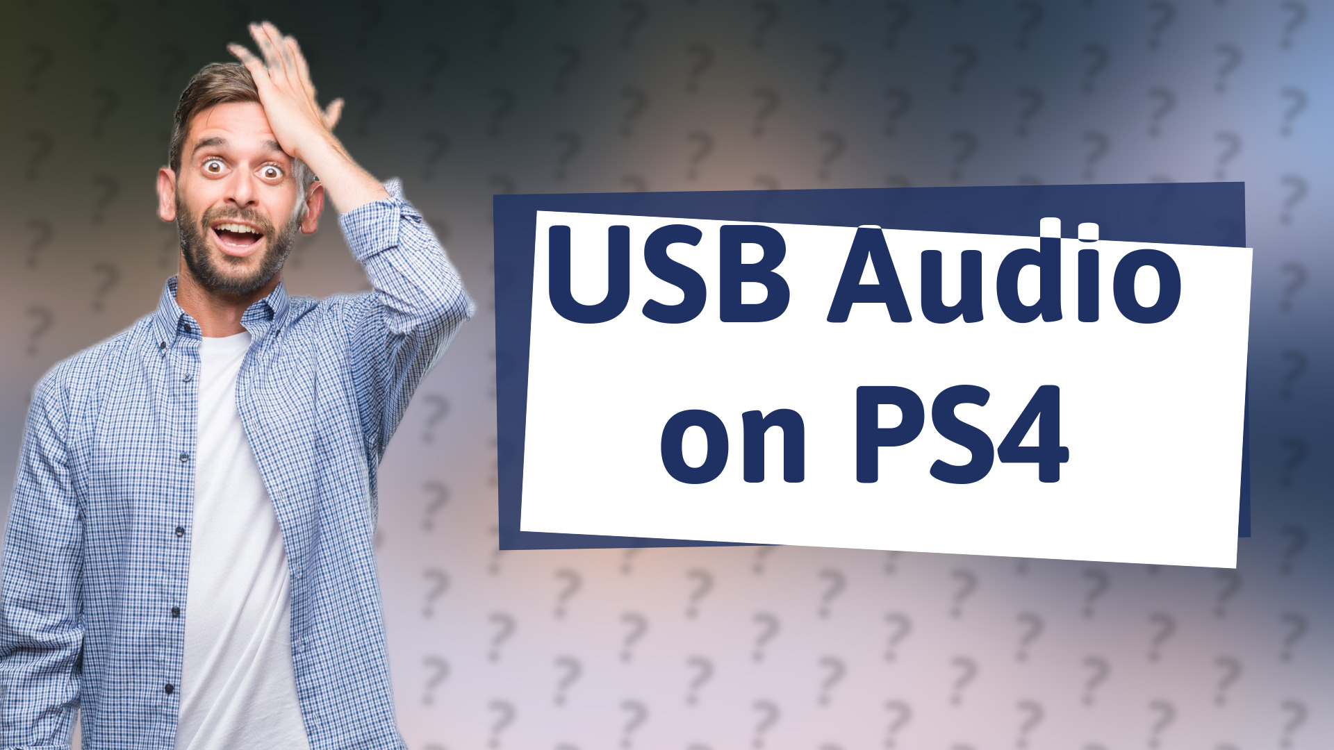 USB Audio on PS4