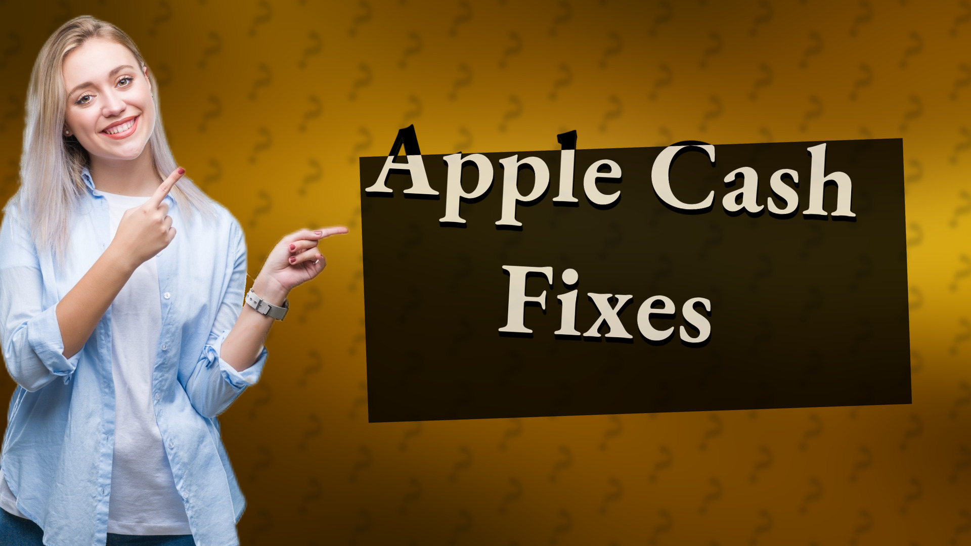 Apple Cash Fixes