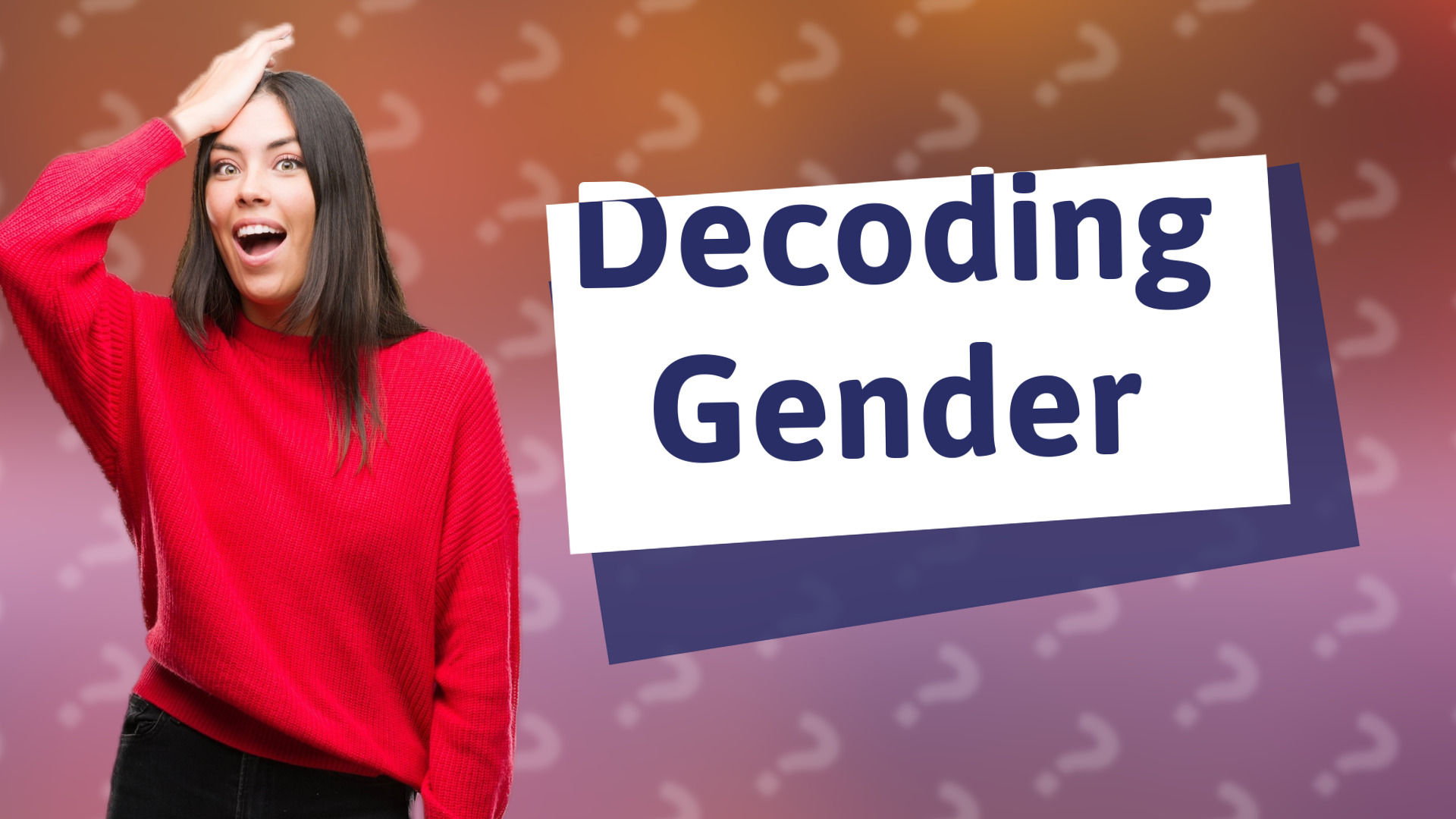 Decoding Gender
