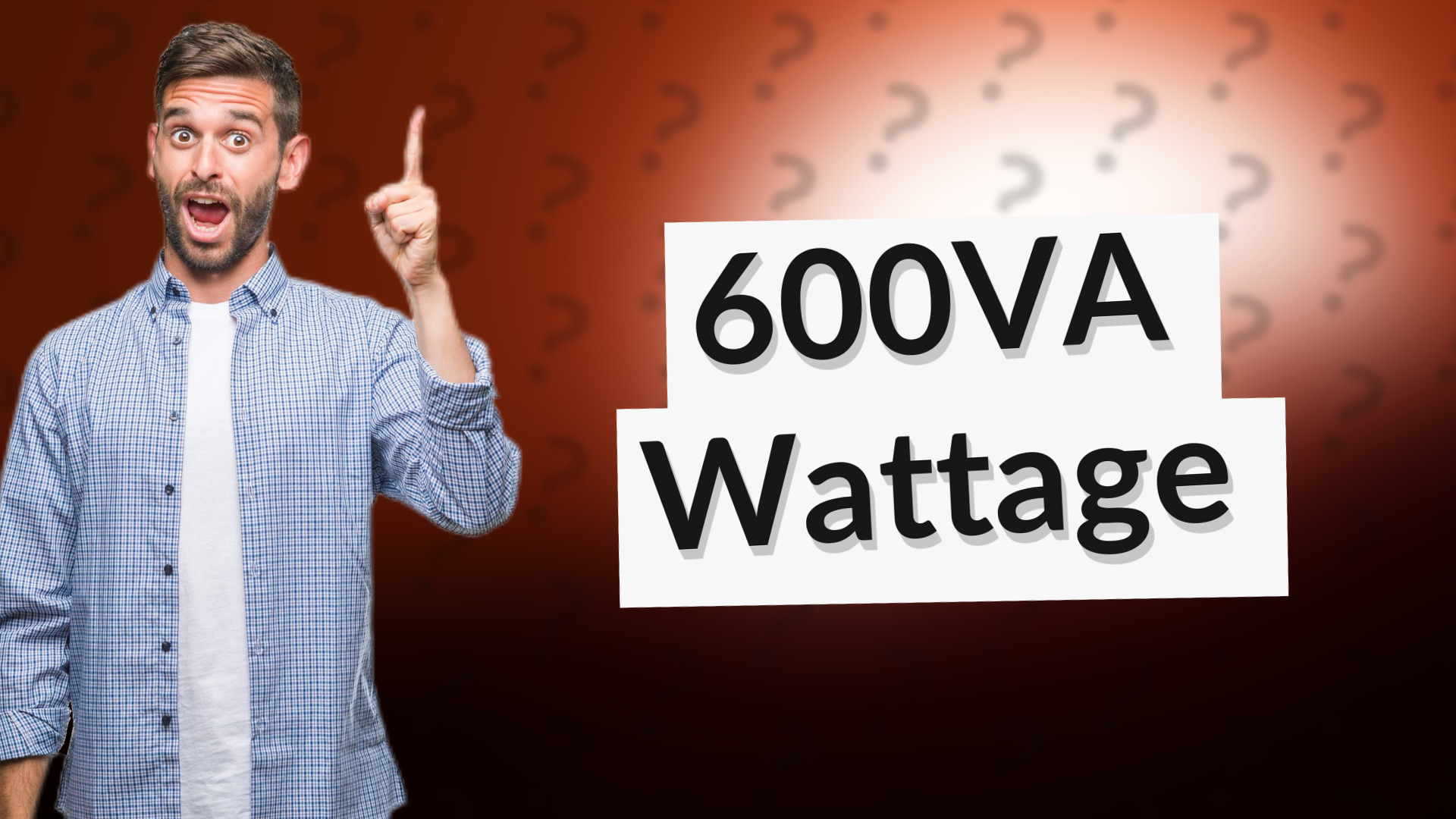 600VA Wattage