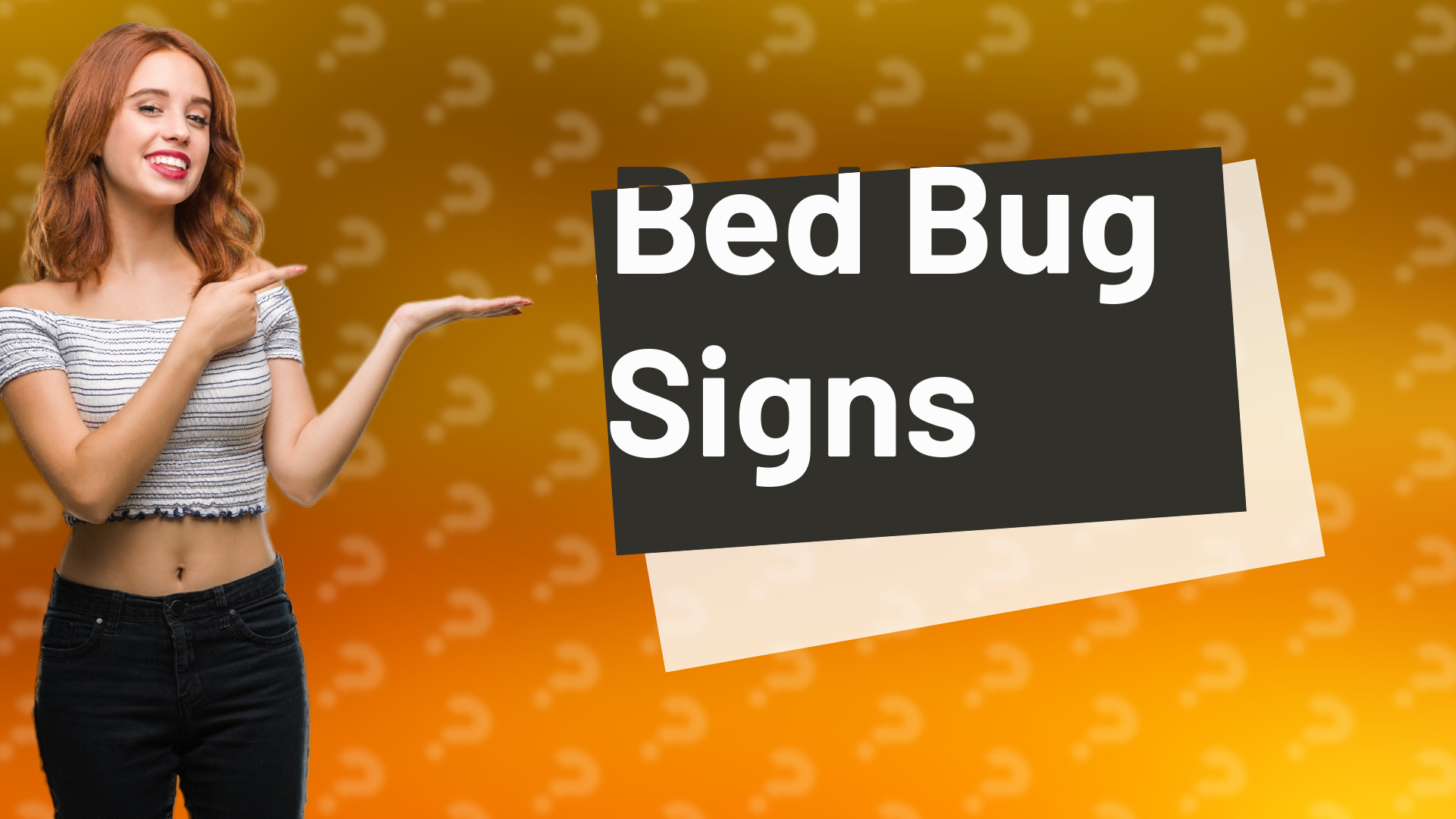 Bed Bug Signs