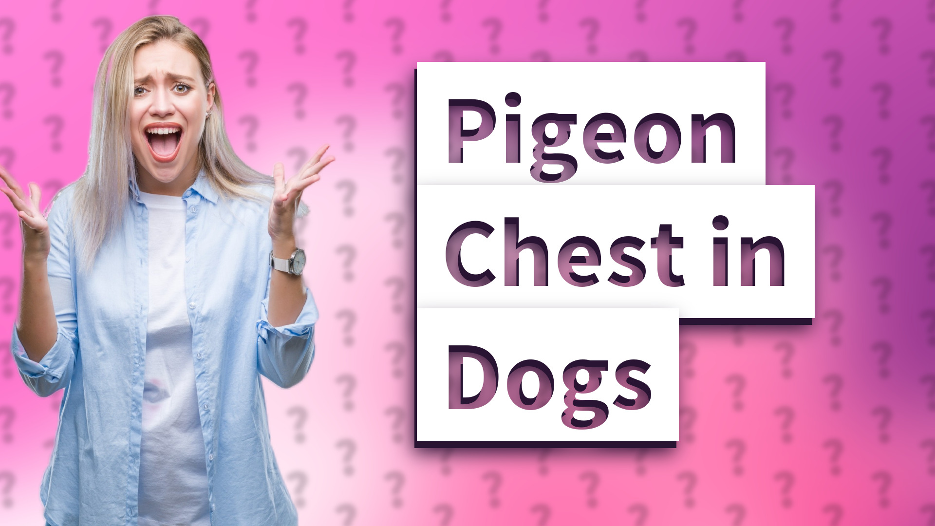 Pigeon Chest in Dogs