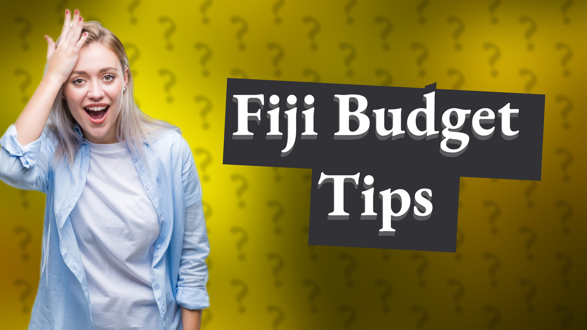 Fiji Budget Tips