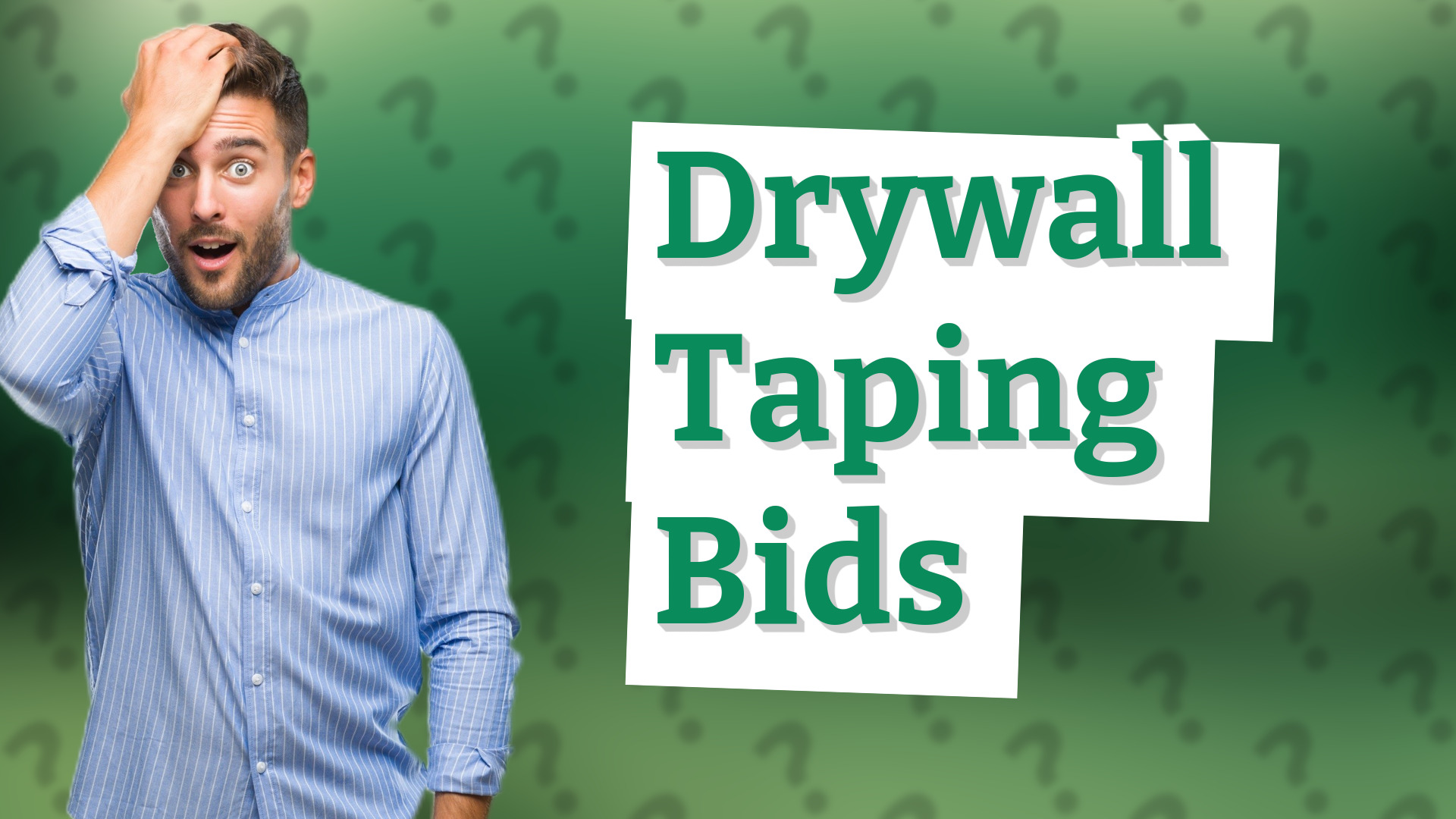 Drywall Taping Bids