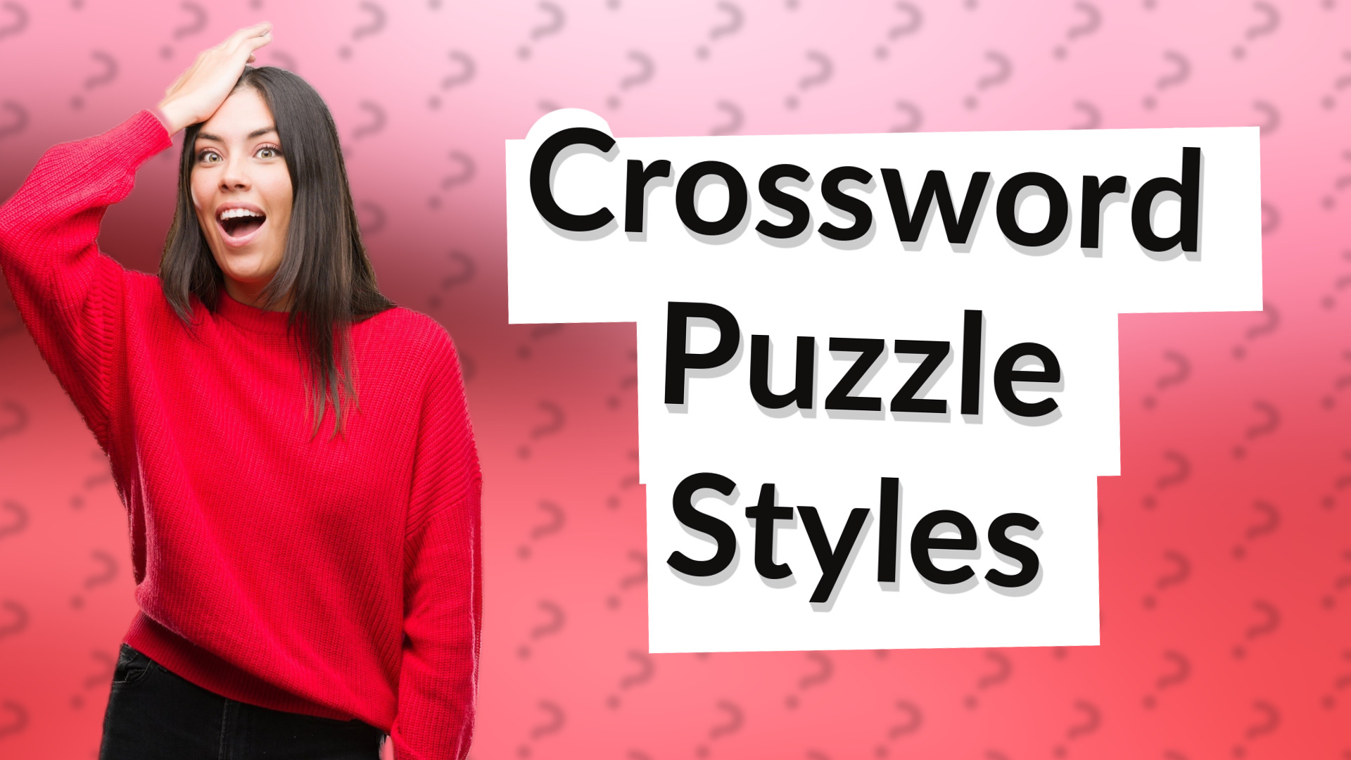 Crossword Puzzle Styles