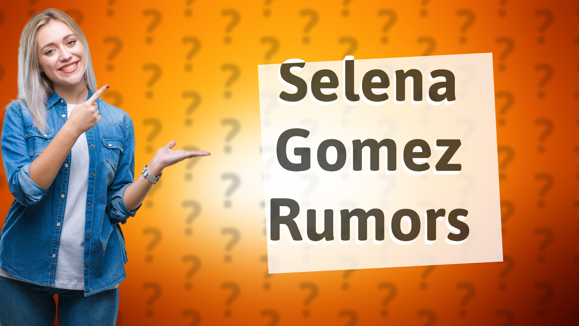 Selena Gomez Rumors