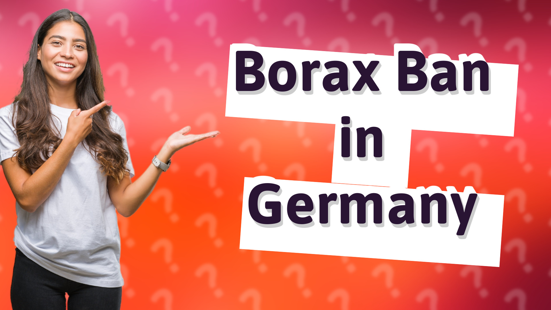 Borax Ban in Germany