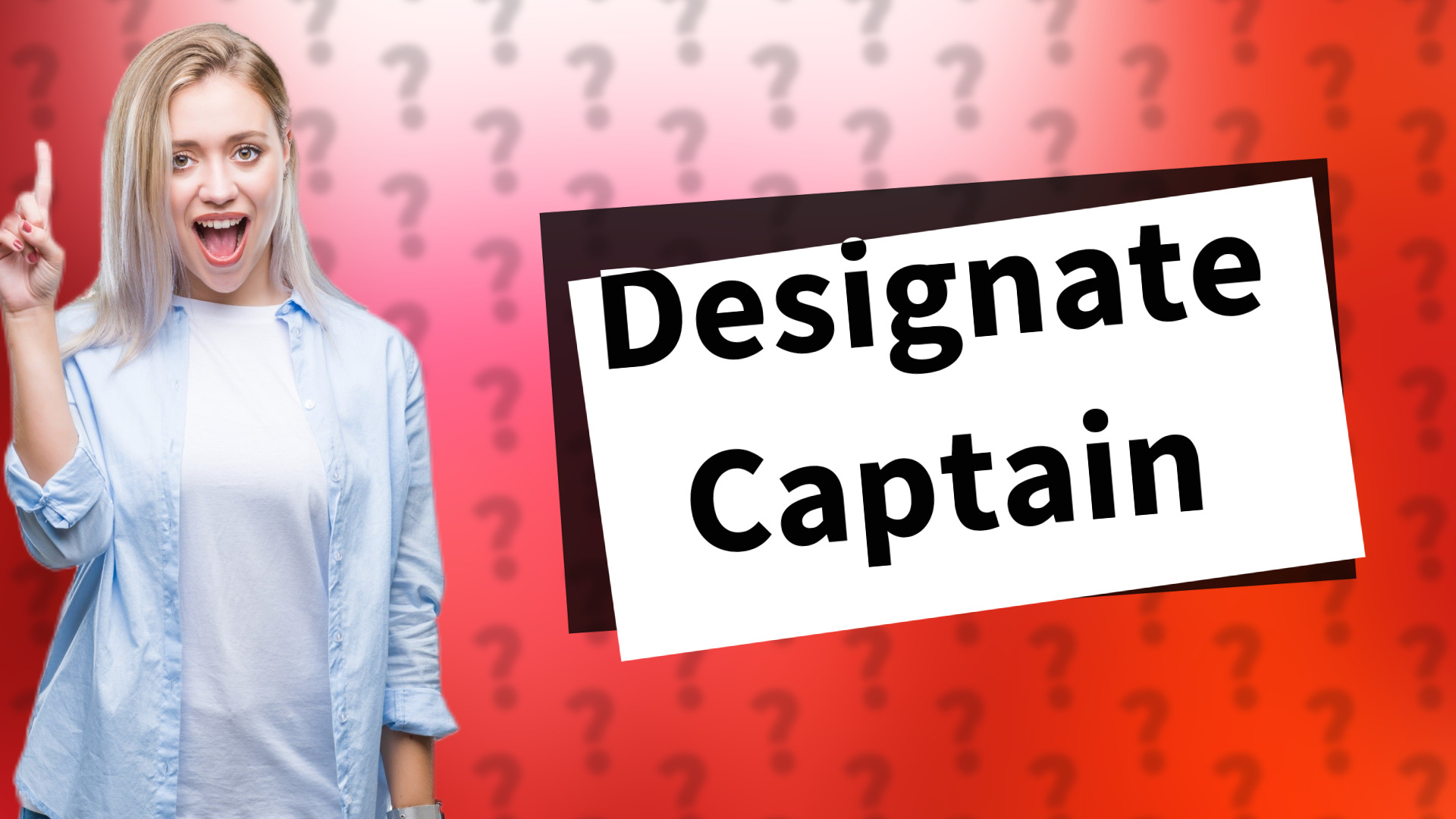 Designate Captain
