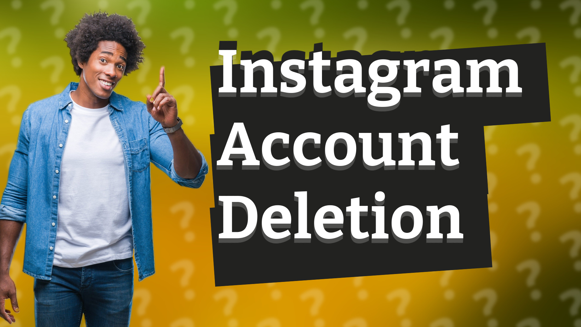 Instagram Account Deletion