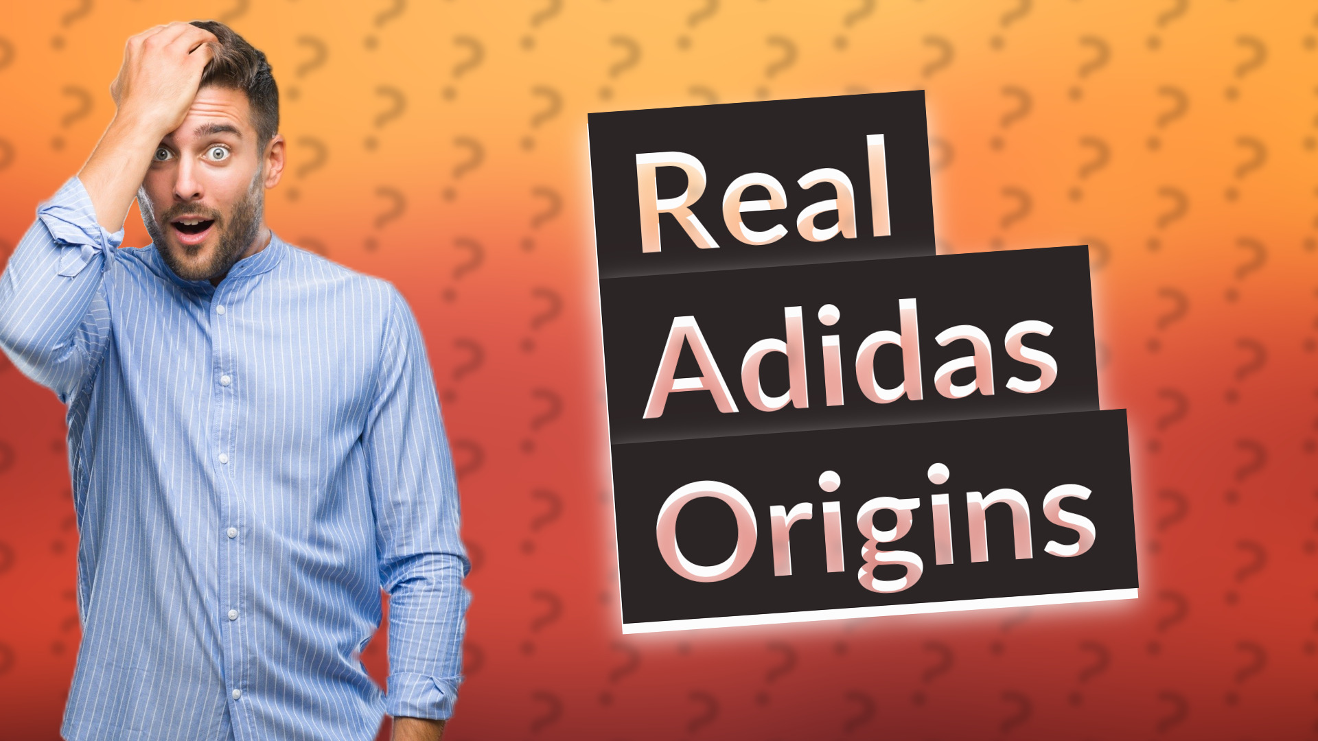 Real Adidas Origins