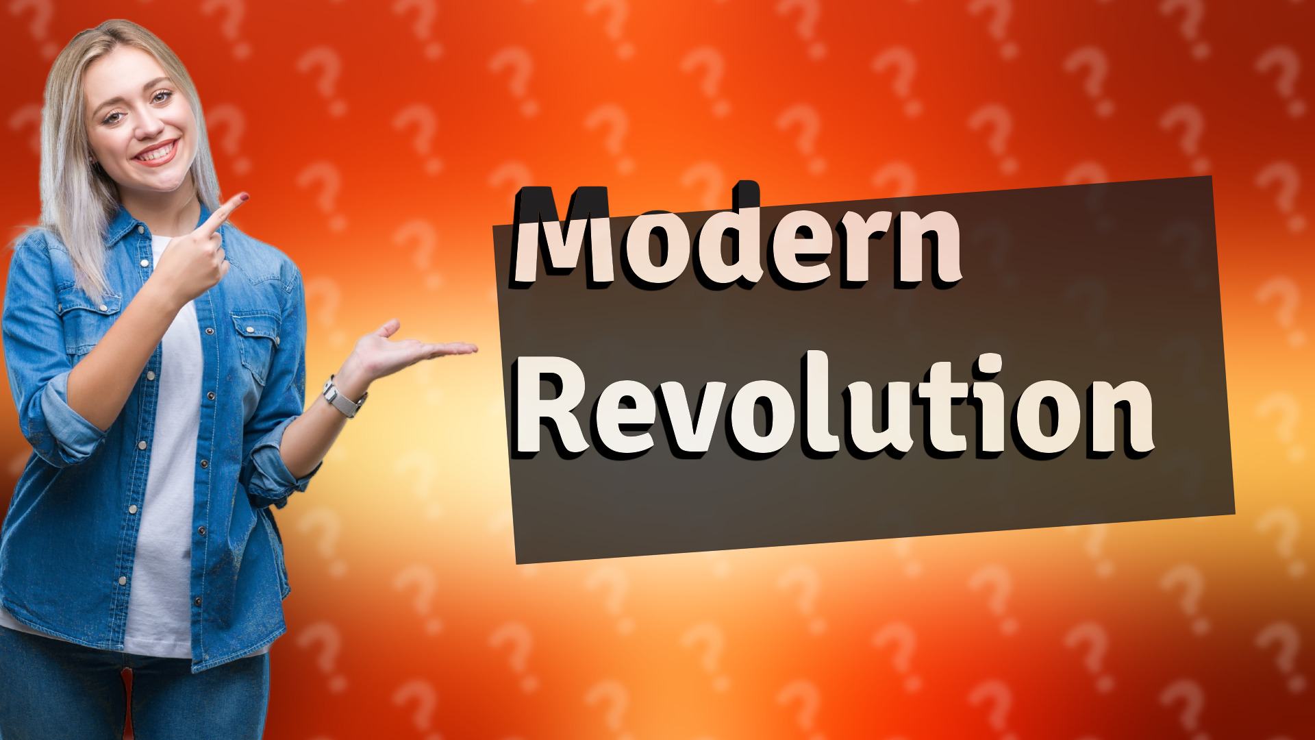 Modern Revolution