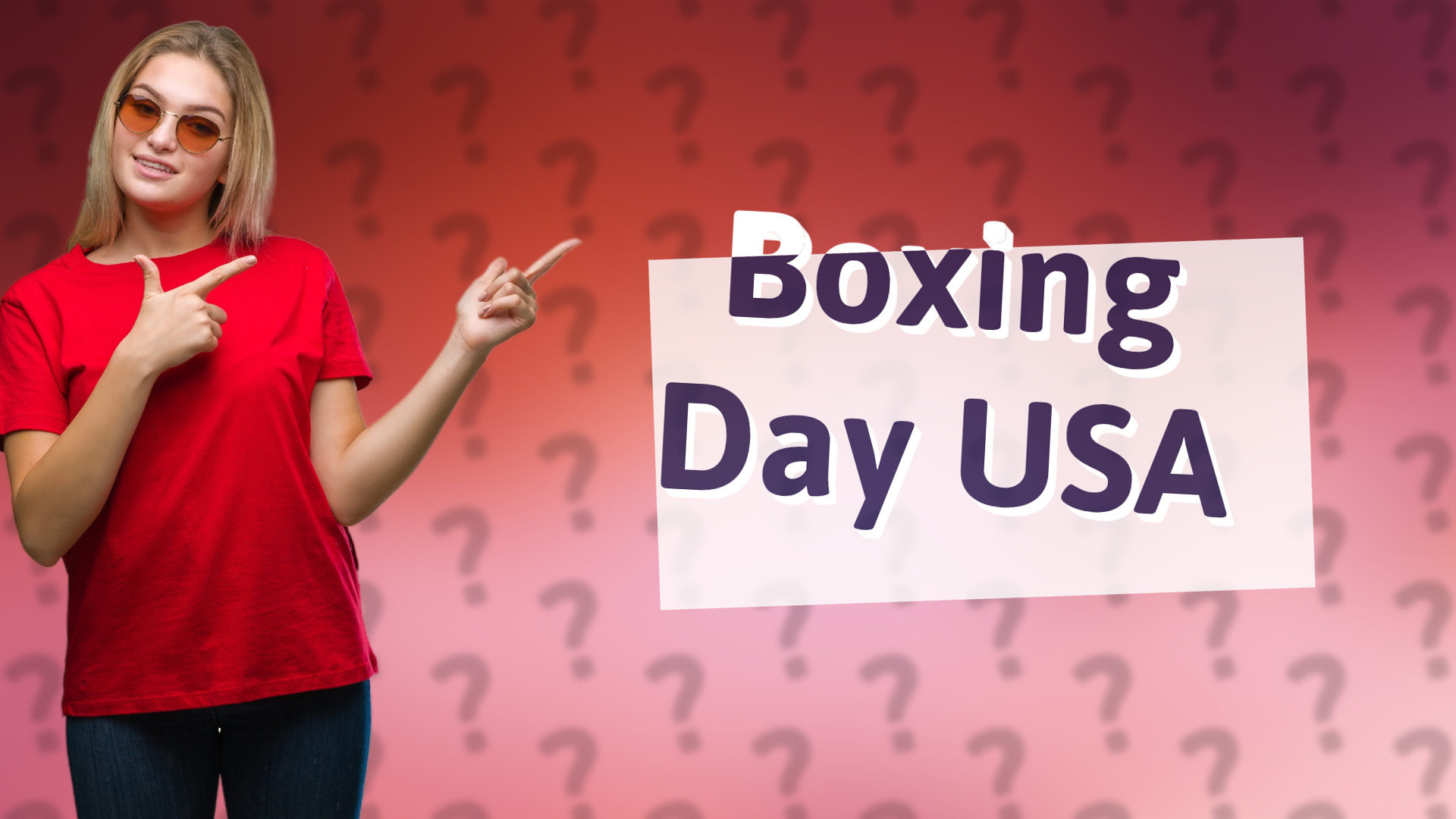 Boxing Day USA