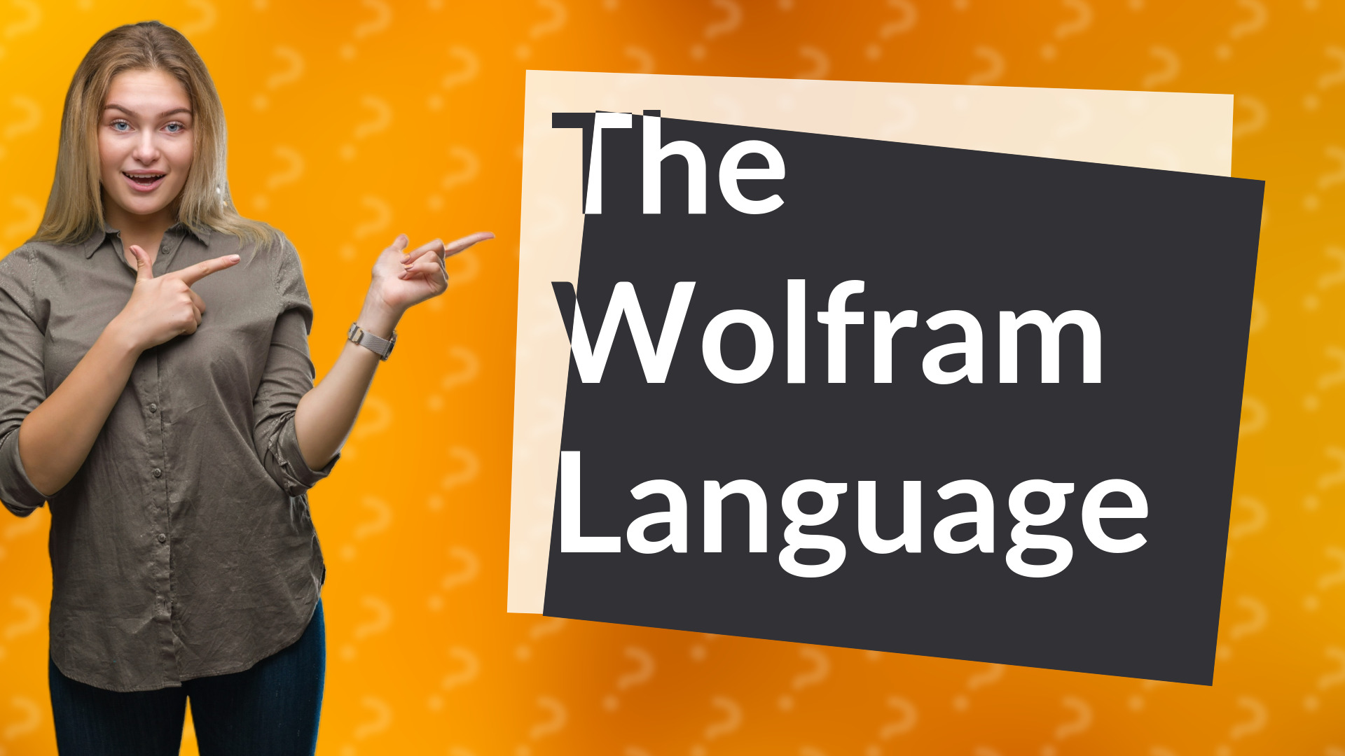 The Wolfram Language