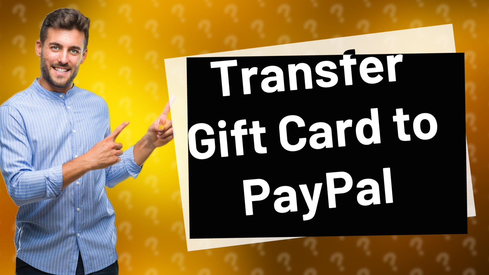 Transfer Gift Card to PayPal