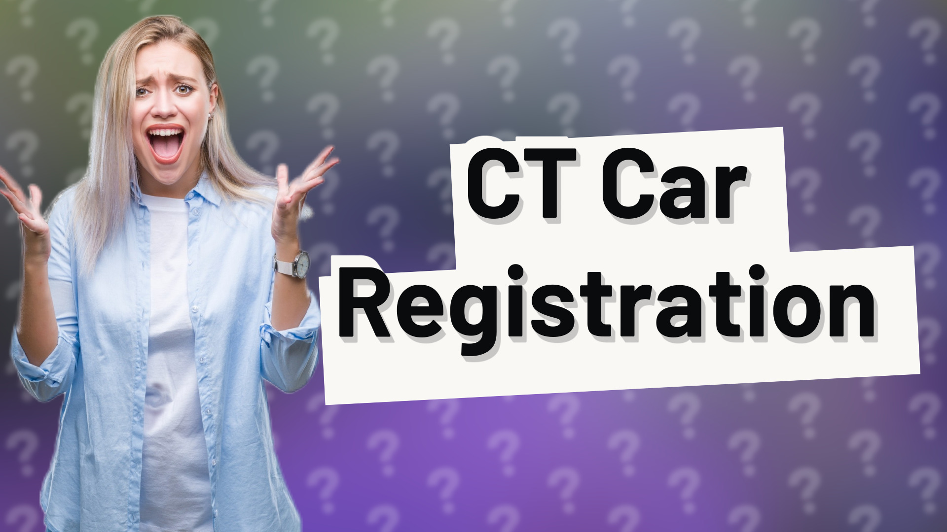CT Car Registration