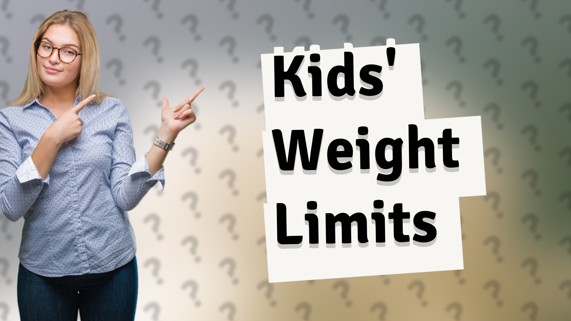 Kids' Weight Limits