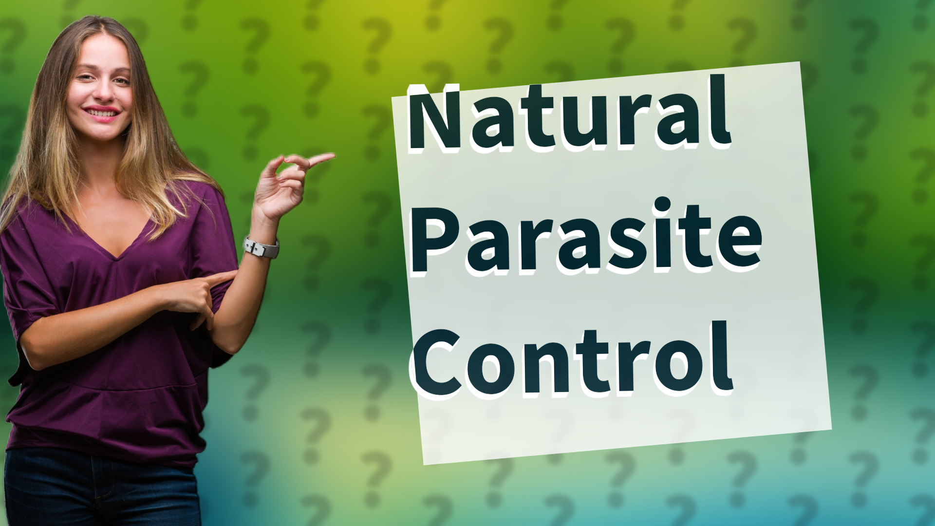 Natural Parasite Control