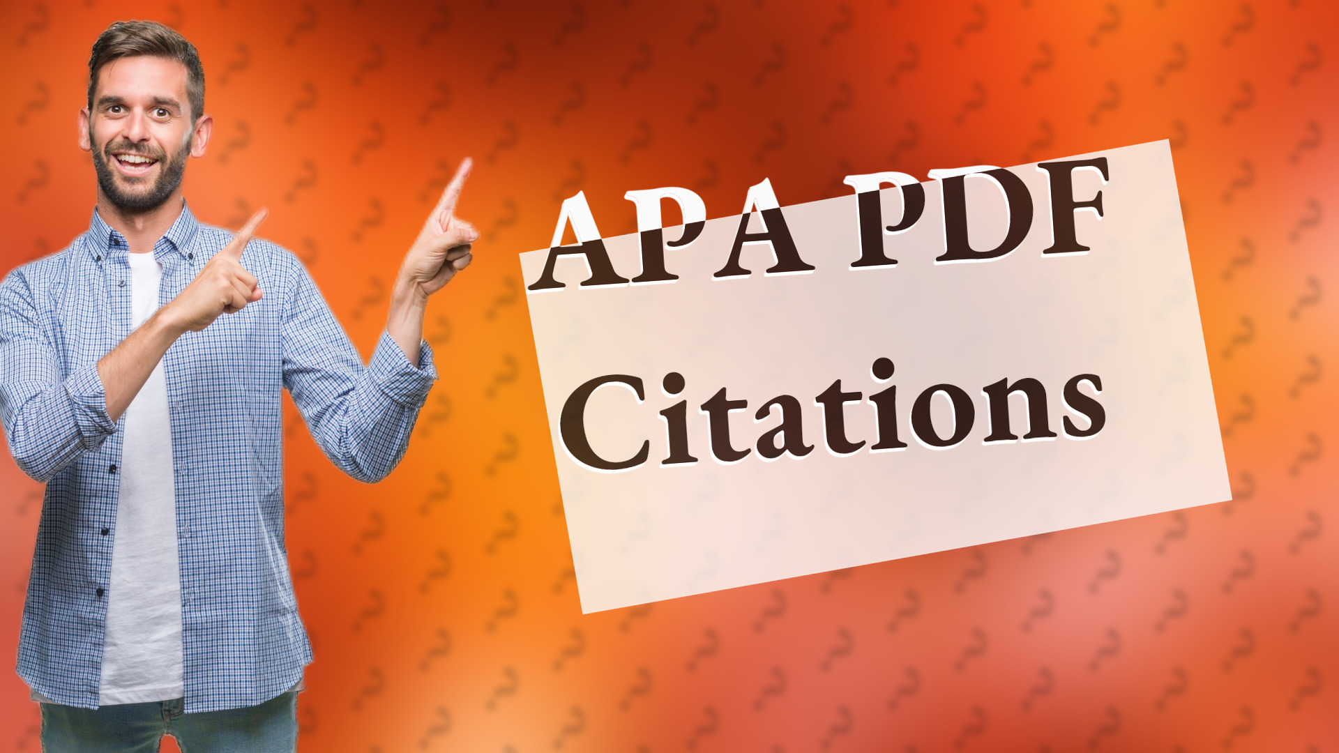 APA PDF Citations