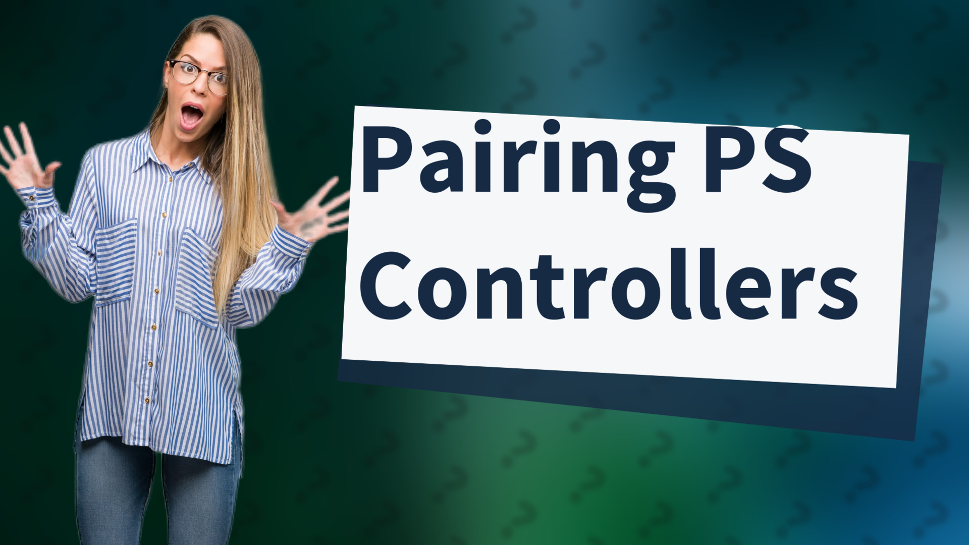 Pairing PS Controllers
