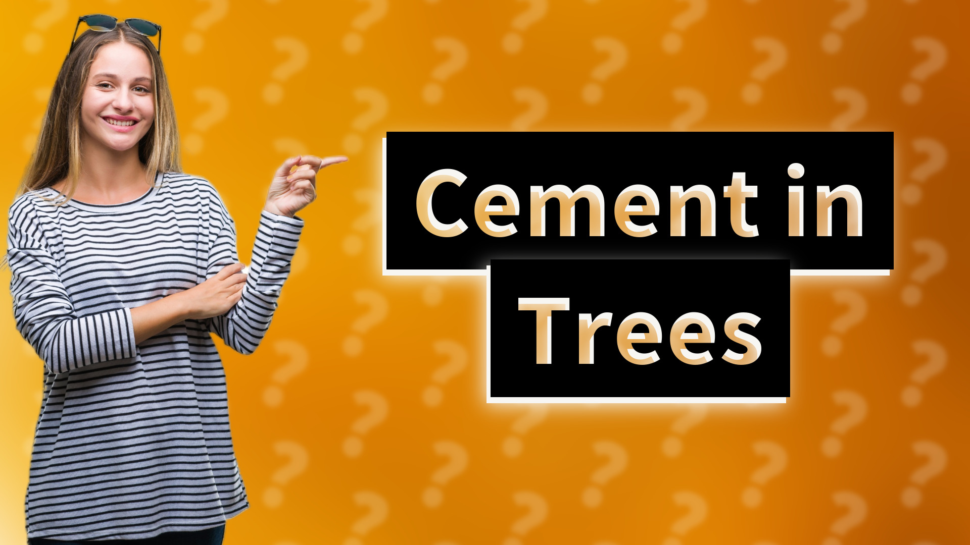 Cement in Trees