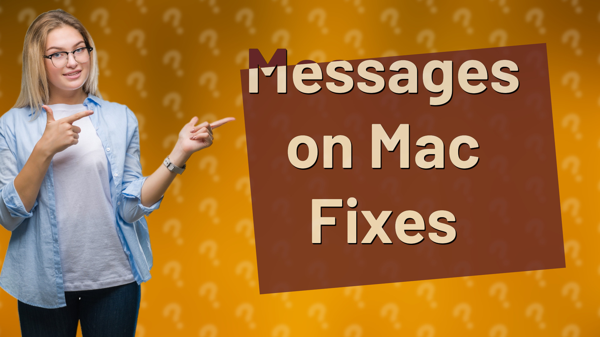 Messages on Mac Fixes