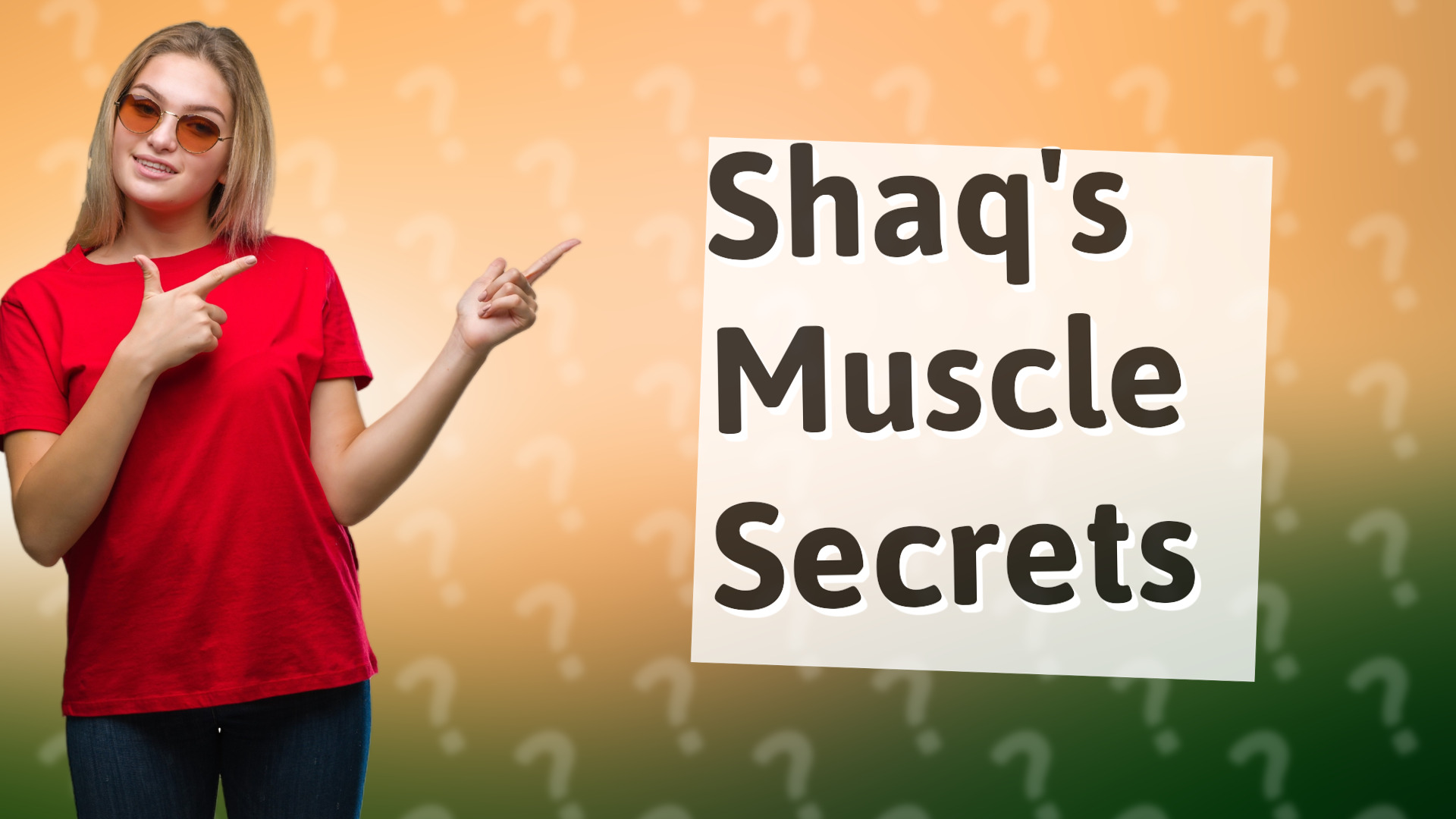 Shaq's Muscle Secrets