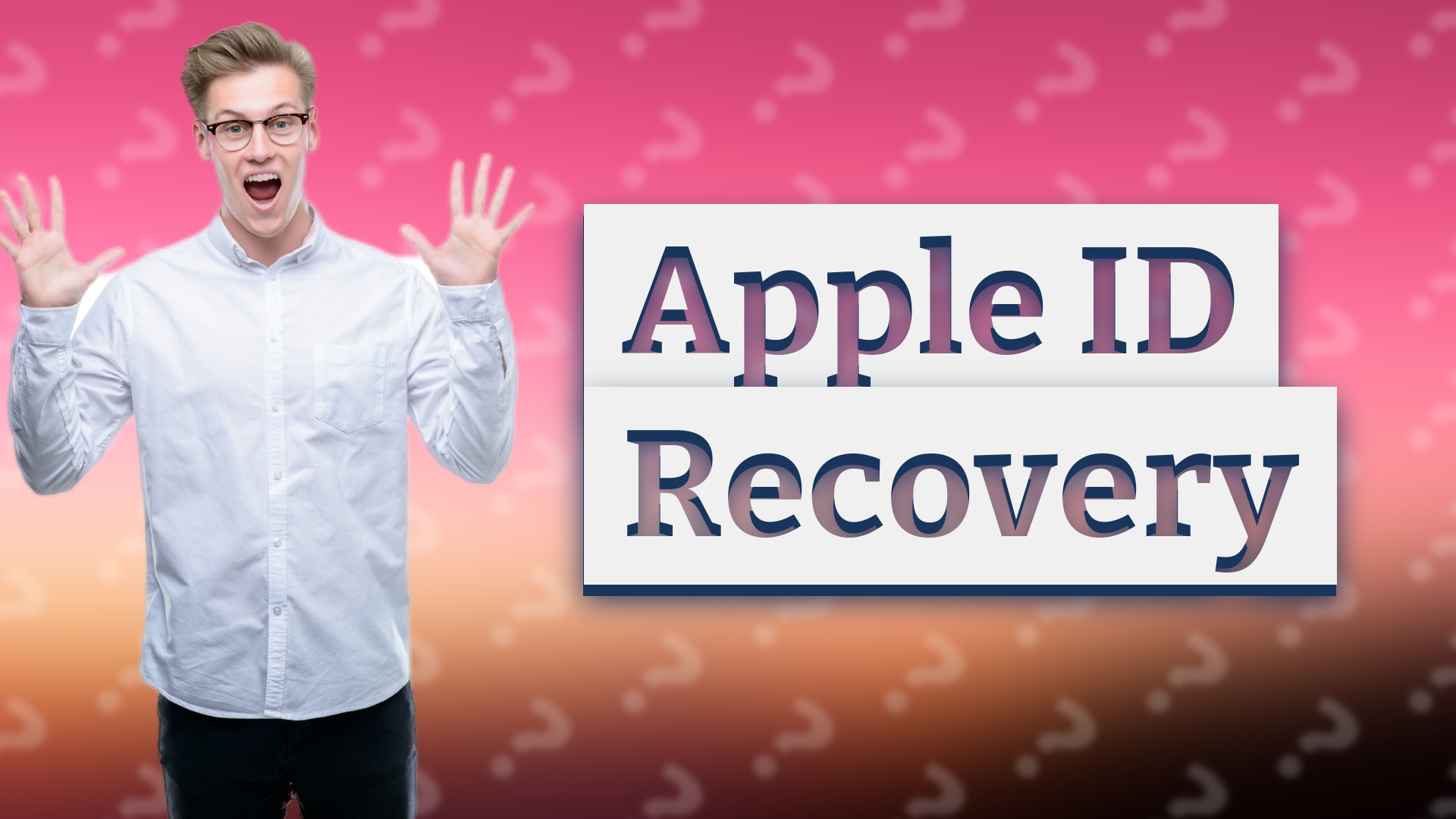 Apple ID Recovery
