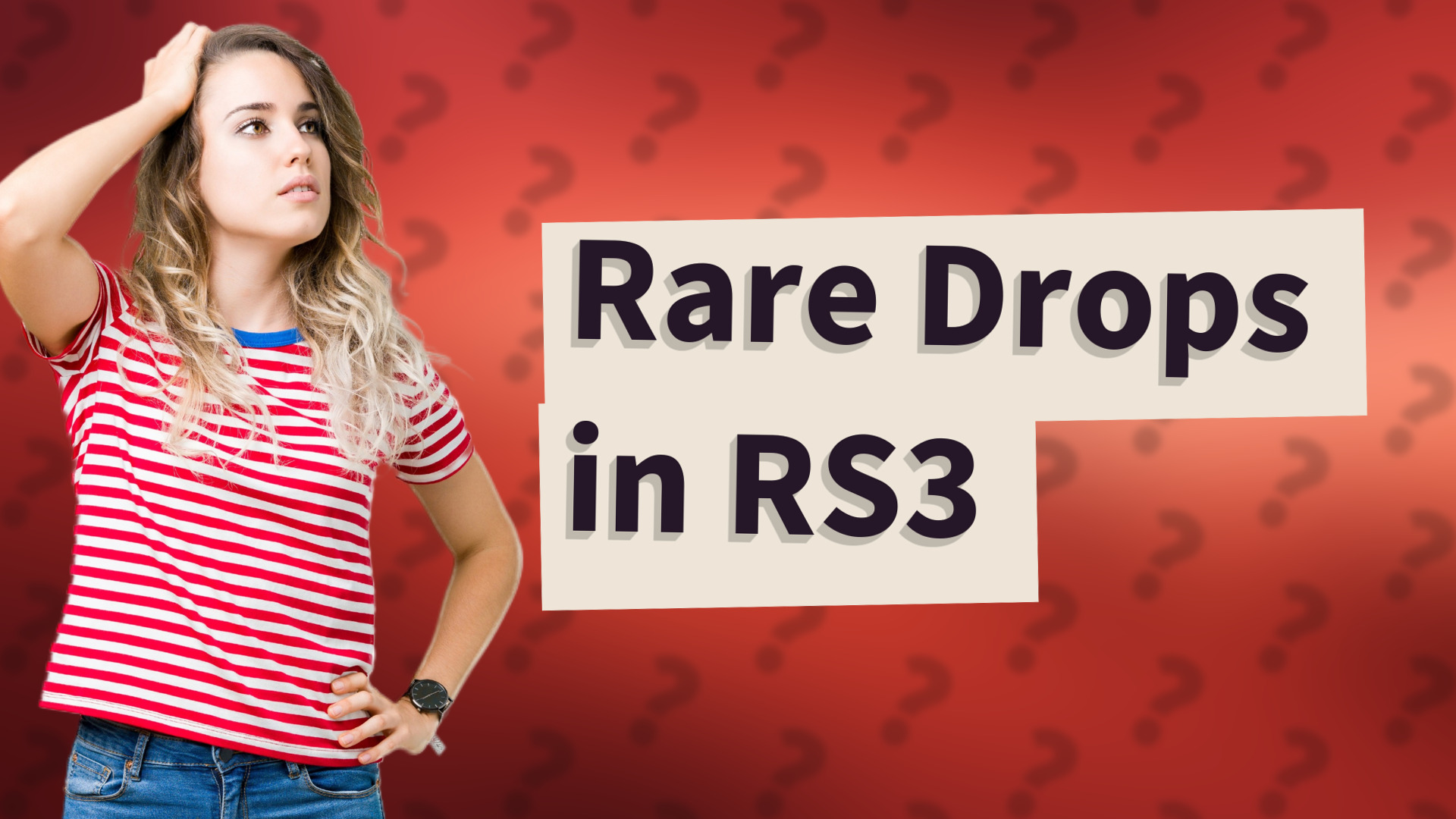 Rare Drops in RS3