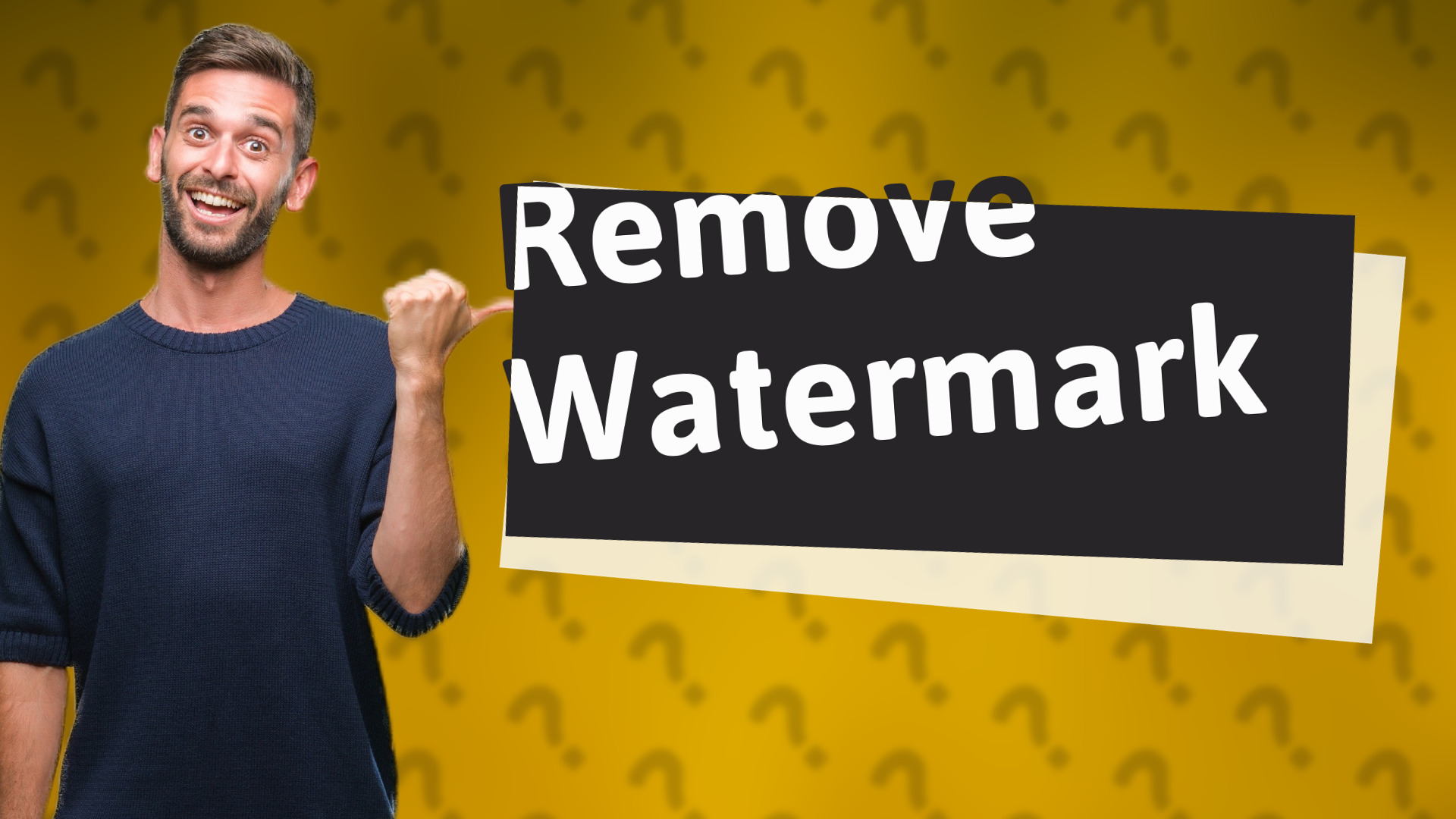 Remove Watermark