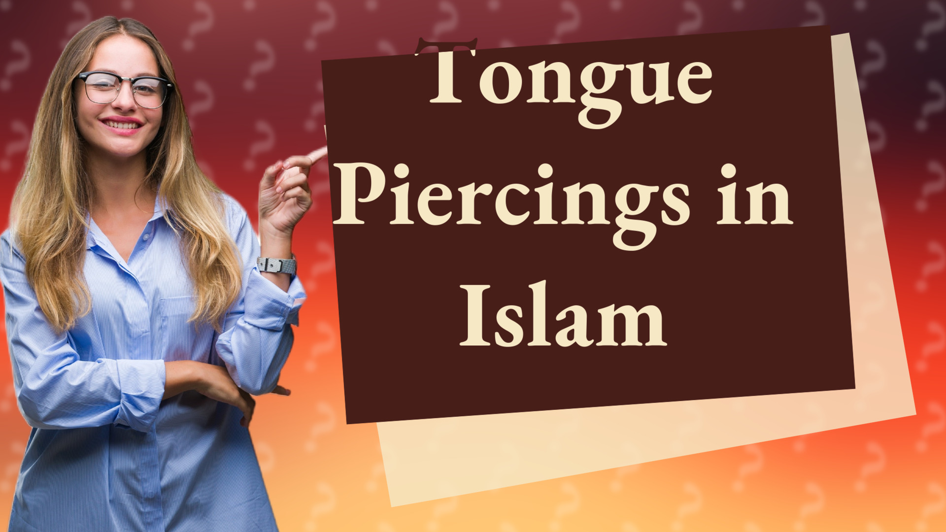Tongue Piercings in Islam