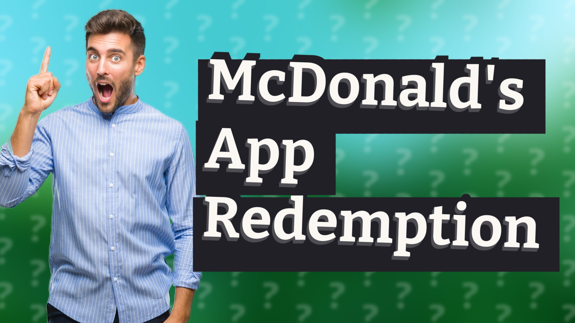 McDonald's App Redemption