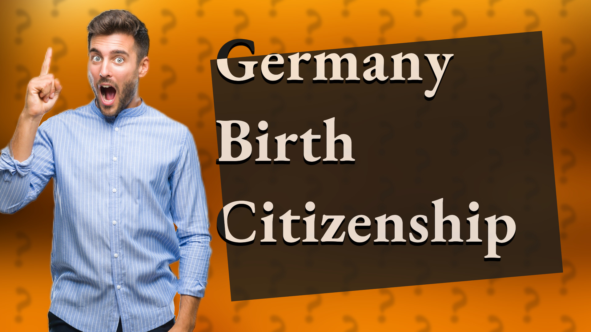 Germany Birth Citizenship