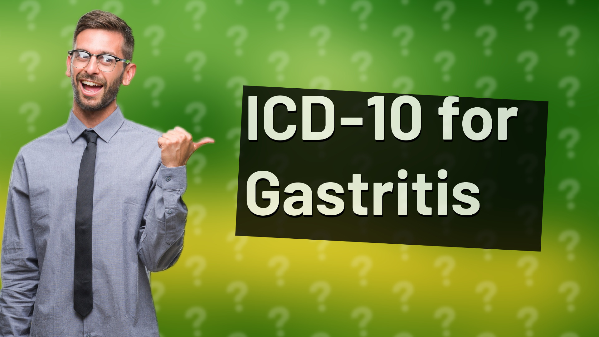ICD-10 for Gastritis