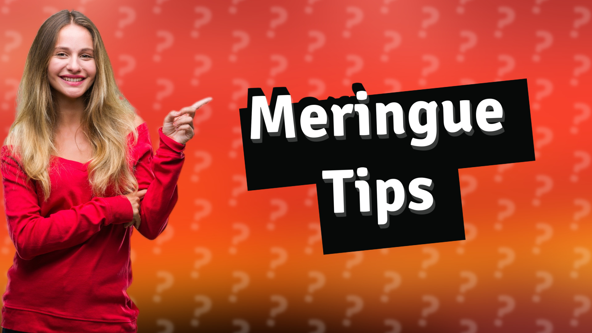 Meringue Tips