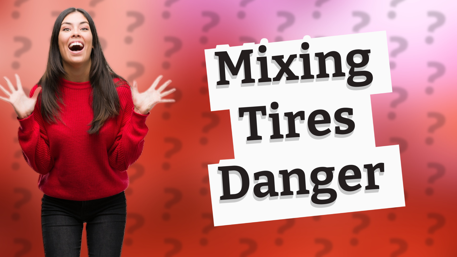 Mixing Tires Danger