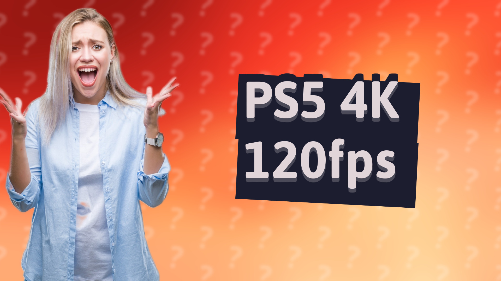 PS5 4K 120fps