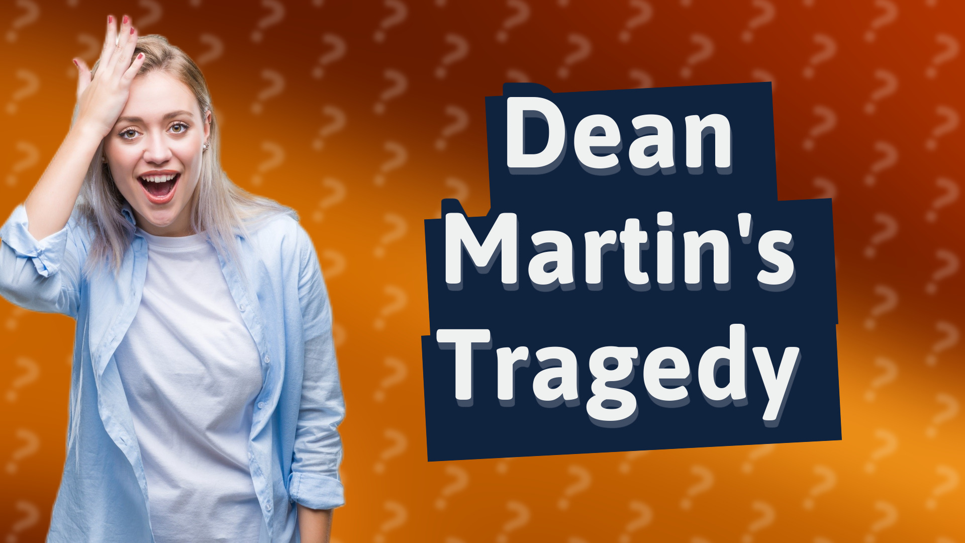 Dean Martin's Tragedy