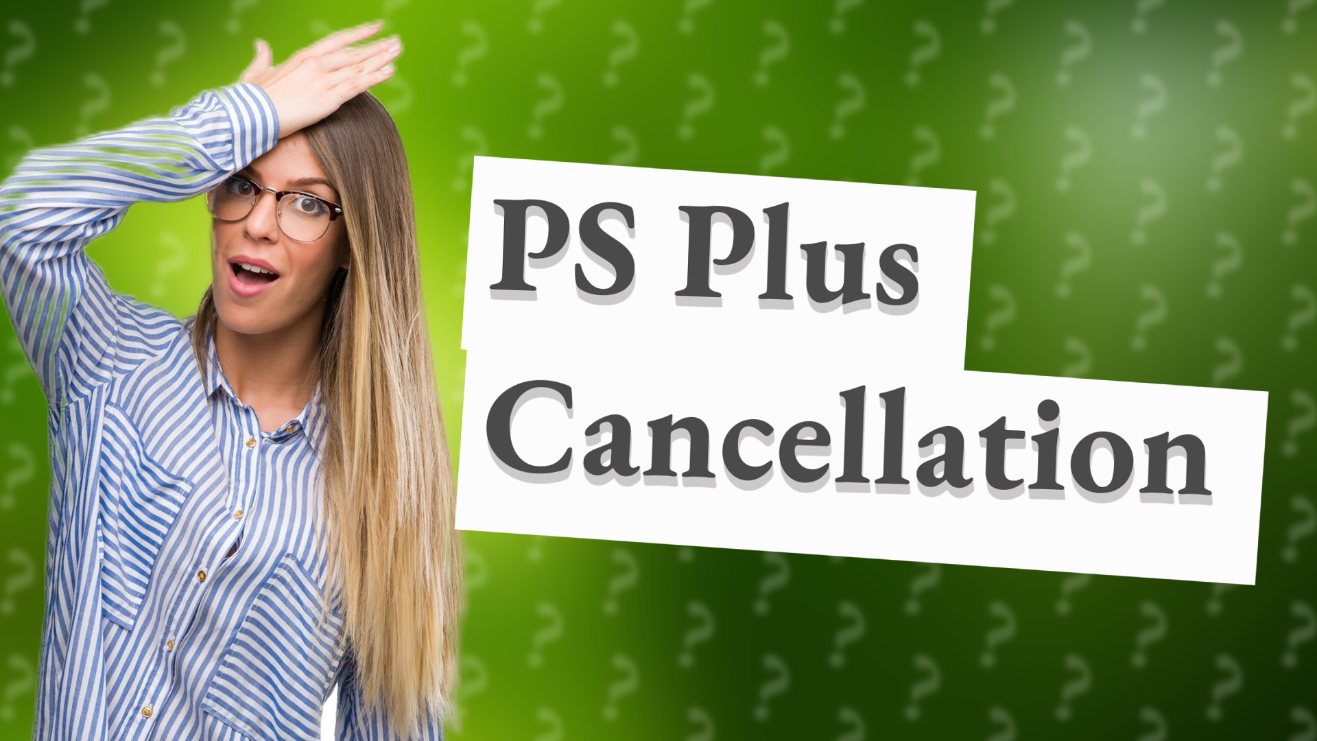 PS Plus Cancellation
