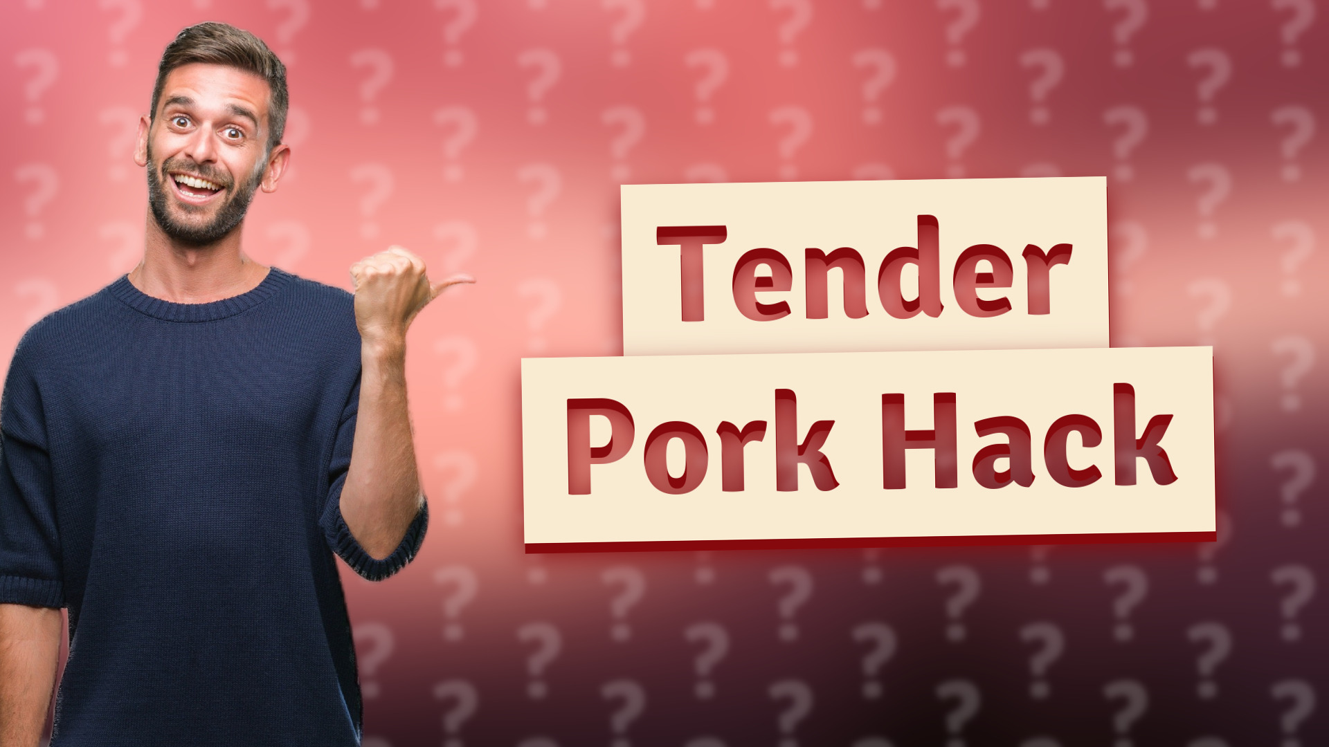 Tender Pork Hack