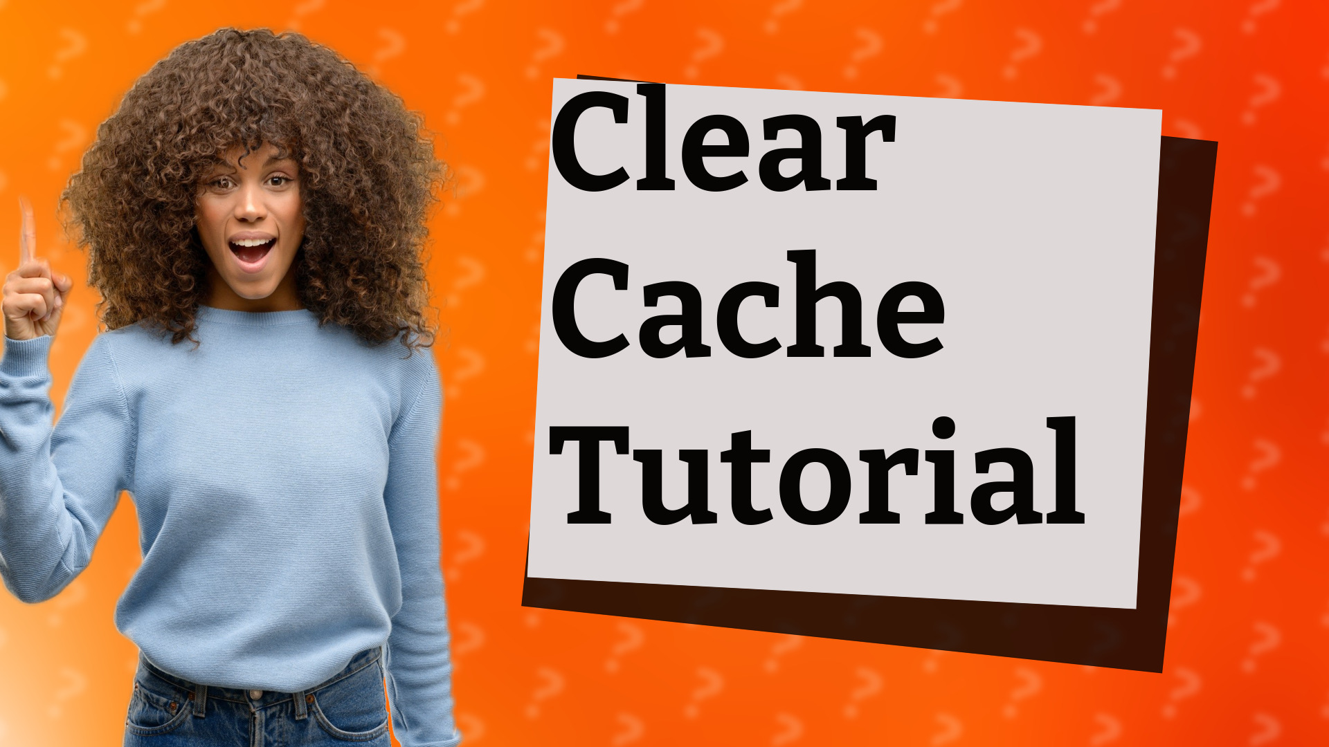 Clear Cache Tutorial