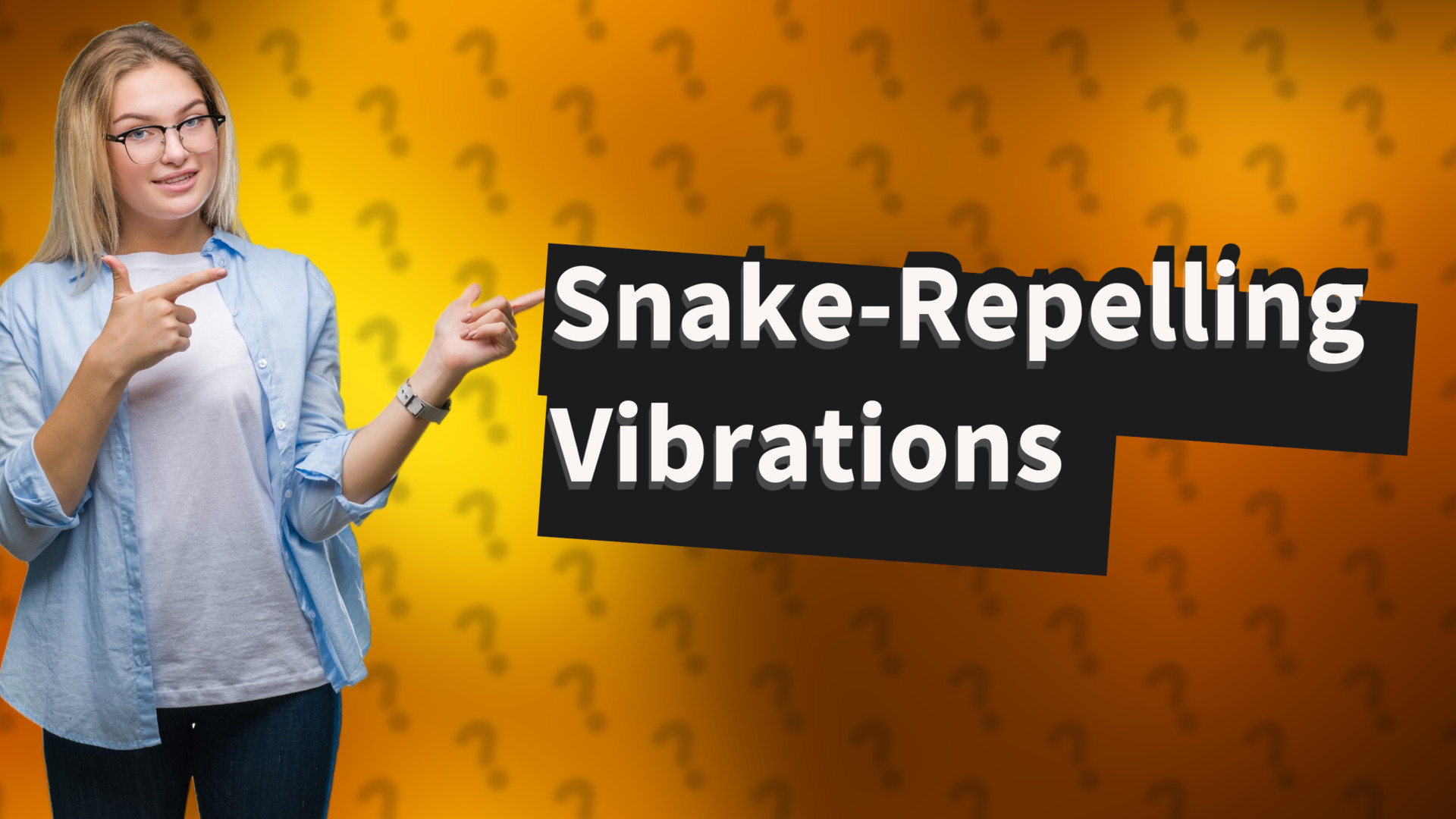 Snake-Repelling Vibrations