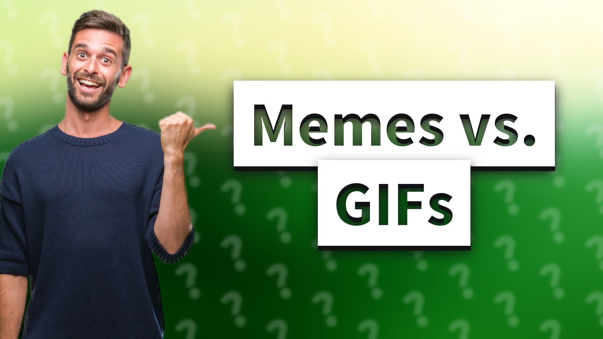 Memes vs. GIFs