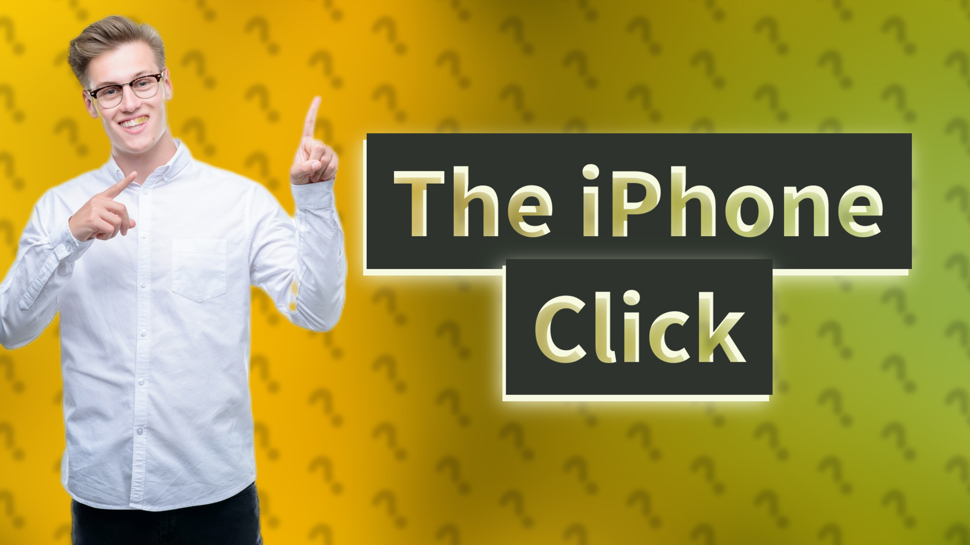 The iPhone Click
